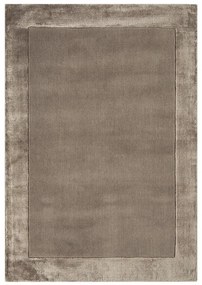 Covor maro handmade din amestesc de lână 120x170 cm Ascot – Asiatic Carpets