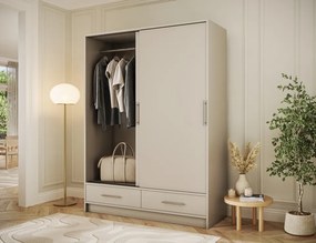 Dulap cu uși glisante Estantte II, 150x60x200 cm – Cashmere