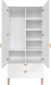 Dulap alb pentru copii RATATA