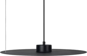 Lustră suspendată pe cablu PIATTO 1xGX53/15W/230V diametru 45 cm neagră
