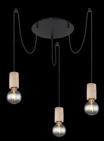 Lustră pe cablu Globo 54032-3H JOSEBA 3xE27/60W/230V