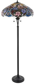 Endon 64323 - Lampă de podea Tiffany SULLIVAN, 2xE27/60W/230V, Ø 56 cm