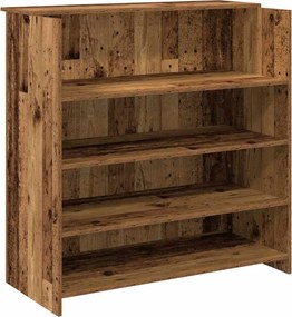 vidaXL Birou de recepție Lemn vechi 100x50x103,5 cm Lemn prelucrat