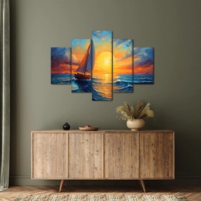 Tablou - Sailboats (150x105 cm)