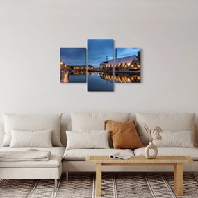 Tablou cu canalul - Göteborg (90x60 cm)