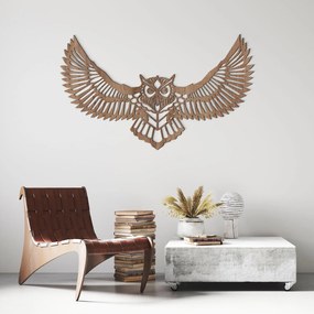 DUBLEZ | Decorațiune din lemn pentru perete - Bufnița