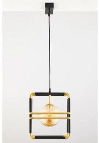 Lustră pe cablu Jupiter 2026 FIORI 2xG9/10W/230V negru/auriu/bej