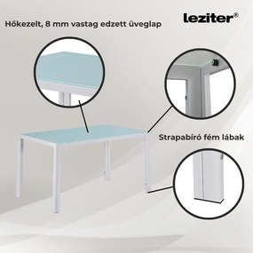 Midland 4+1 set de sufragerie gri-gri