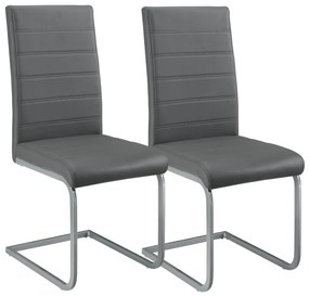 Jusky Set 2 scaune consola Vegas - gri