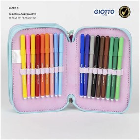 Gabby&#039;s Dollhouse Rainbow penar echipat cu 3 compartimente