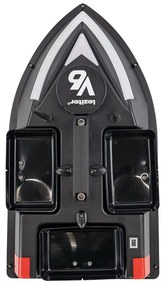 Feeder barca V6 GPS 3 rezervoare spate și lateral cu negru