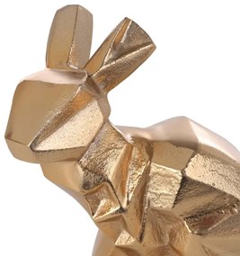 Decorațiune metalică Eglo 427007 NOLALU 17,5x16 cm iepure/auriu