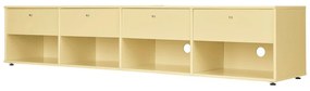 Comodă TV galben-deschis 214x45 cm Mistral – Hammel Furniture