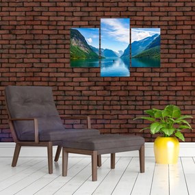 Tablou - Lacul Lovatnet (90x60 cm)