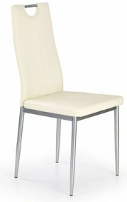 Scaun de bucaterie Coreon, crem/argintiu