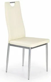 Scaun de bucaterie Coreon, crem/argintiu