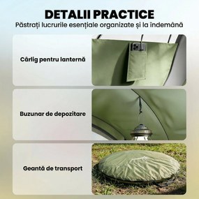 Outsunny cort automontant pop-up instant rapid de instalat | Aosom Romania