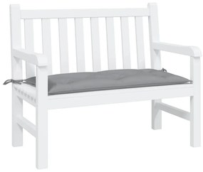 vidaXL Pernă bancă de grădină, gri, 100x50x7 cm, material oxford