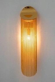 Aplica de perete design modern Chains WL auriu