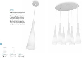 Lustra, pendul modern MILK SP1 026787