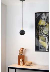 Lustră pe cablu FAVORI 1xGU10/5W/230V neagră Lucide 09434/01/30