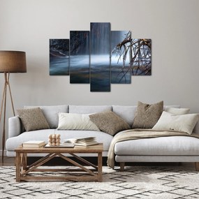 Tablou - Laguna de iarnă (150x105 cm)