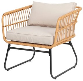 Set de 2 scaune de grădină din rattan Vistdal - Bonami Essentials