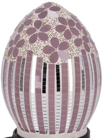 Lampa de masa Mozaic Flower h 21,5 cm