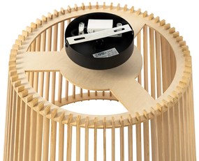 Plafoniera exterioara rustica din lemn IP44 - Jayla