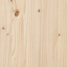 Tablie de pat, 80,5x4x100 cm, lemn masiv de pin 1, Maro, 80.5 x 4 x 100 cm