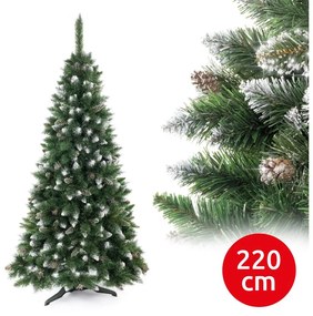 Pom de Crăciun CRISTAL SILVER 220 cm pin