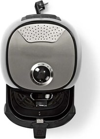 Resigilat: Friteuza cu aer cald Royalty Line RL-AF3.1, 1400W, 3 L, 5 portii, Negru