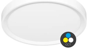 Plafonieră LED Ecolite W007-CCT/50W/BI SALY LED/50W/230V IP40 alb