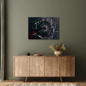 Tablou abstract - sticla spartă (70x50 cm)