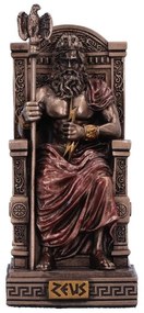 Mini statueta mitologica Zeus 8.5 cm