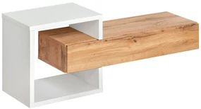 Raft cu sertar Elaine 20 WTW EY typ 03 (alb + stejar wotan). Promo -12%. 1024239