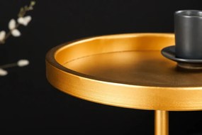 Masuta Laterala, Marmura, Metal, TRAYFUL 60cm