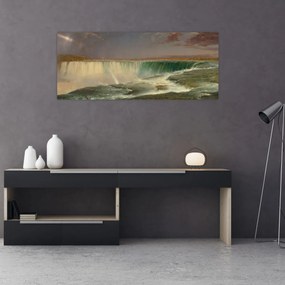 Tablou - Frederic Edwin Church, Niagara, reproducere (120x50 cm)