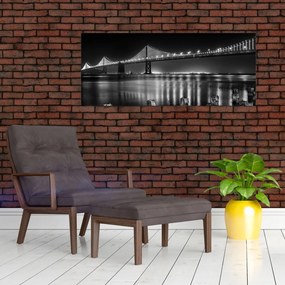 Tablou - pod albnegru (120x50 cm)