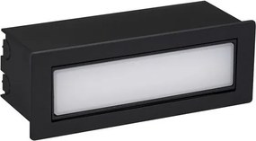 Spot LED incastrabil iluminat exterior ambiental IP54 ECHO negru