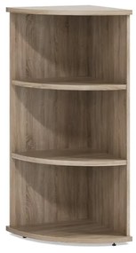 Dulap coltar mediu Impress 37 x 37 x 119,6 cm, stejar sonoma