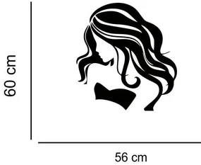 Sticker perete silueta Femeie 4