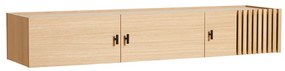 Comodă de perete "Array", 150 x 53 cm, 2 variante - Woud Variantă: stejar, deschis la culoare
