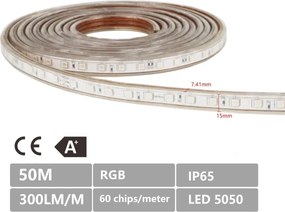 Bandă LED de exterior Aigostar 50m LED/350W/230V 3000K IP65