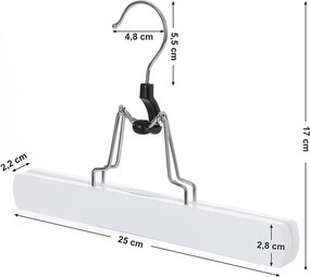 Umerase pantaloni 12 bucati Alb