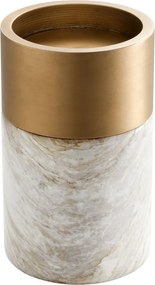 Set de 3 suporturi lumanari Sierra, marmura alba 112090 HZ