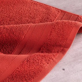 Set prosoape frotir MEXICO teracotă, 6 buc