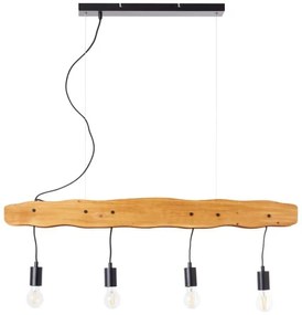 Lustră pe cablu Brilliant BAKER 4xE27/40W/230V