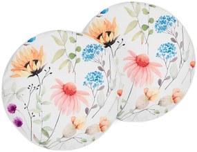 Set 2 buc perne decorative 45 x 45 cm Monster (albastru). 1077176