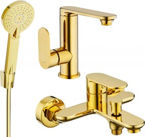 Mexen Milo Set de baie R40, auriu - 713053R40-50